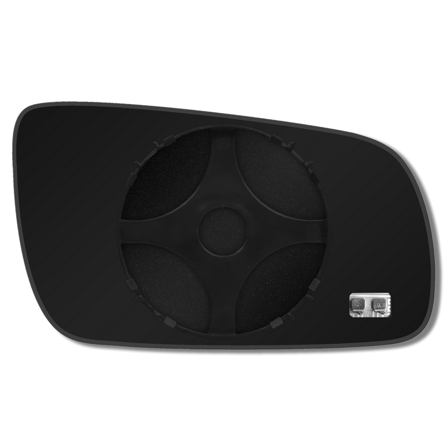 AGCP Spiegelglas Beheizt für Volkswagen Golf 4 1997 - 2004