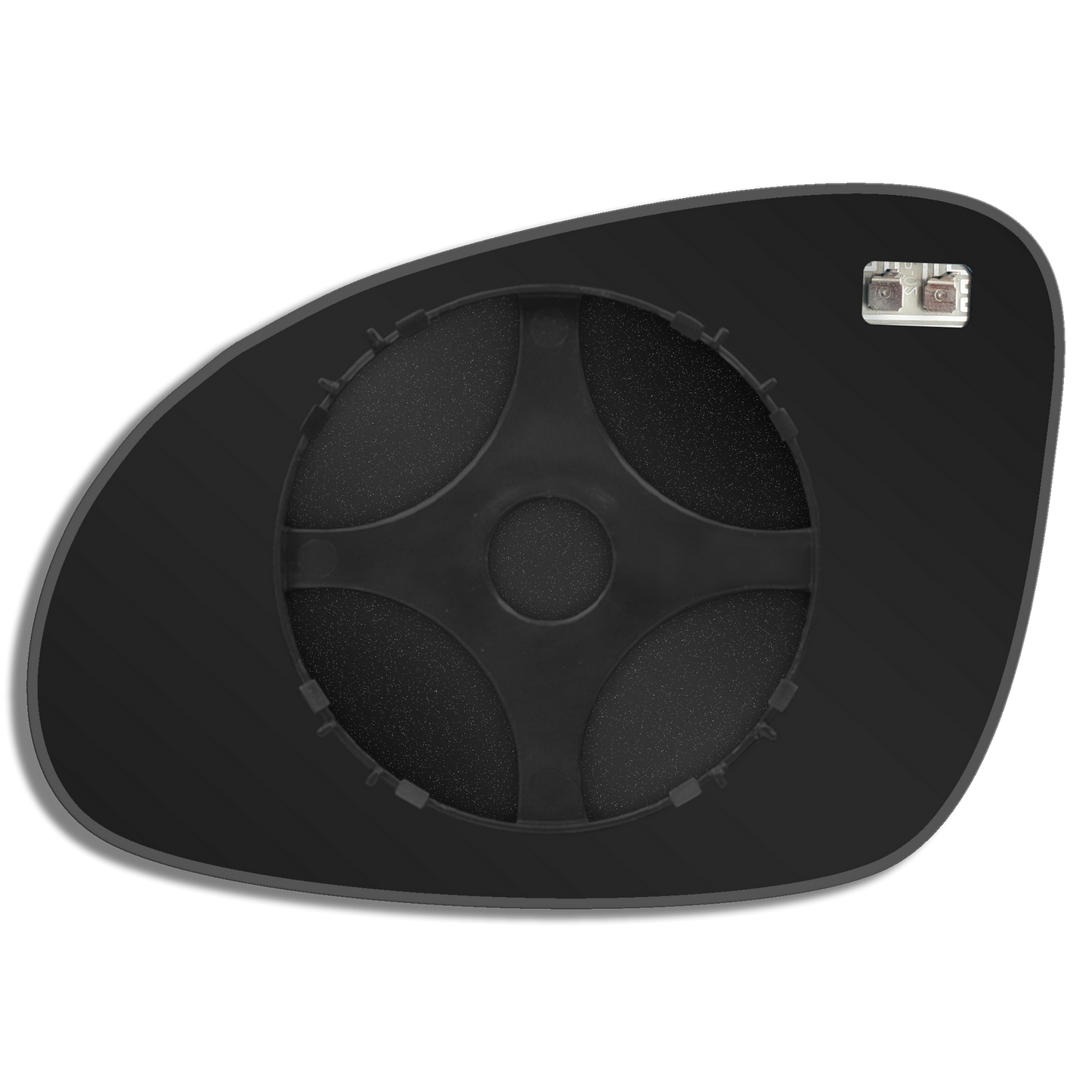 AGCP Spiegelglas Beheizt für Volkswagen Eos 2006 - 2010
