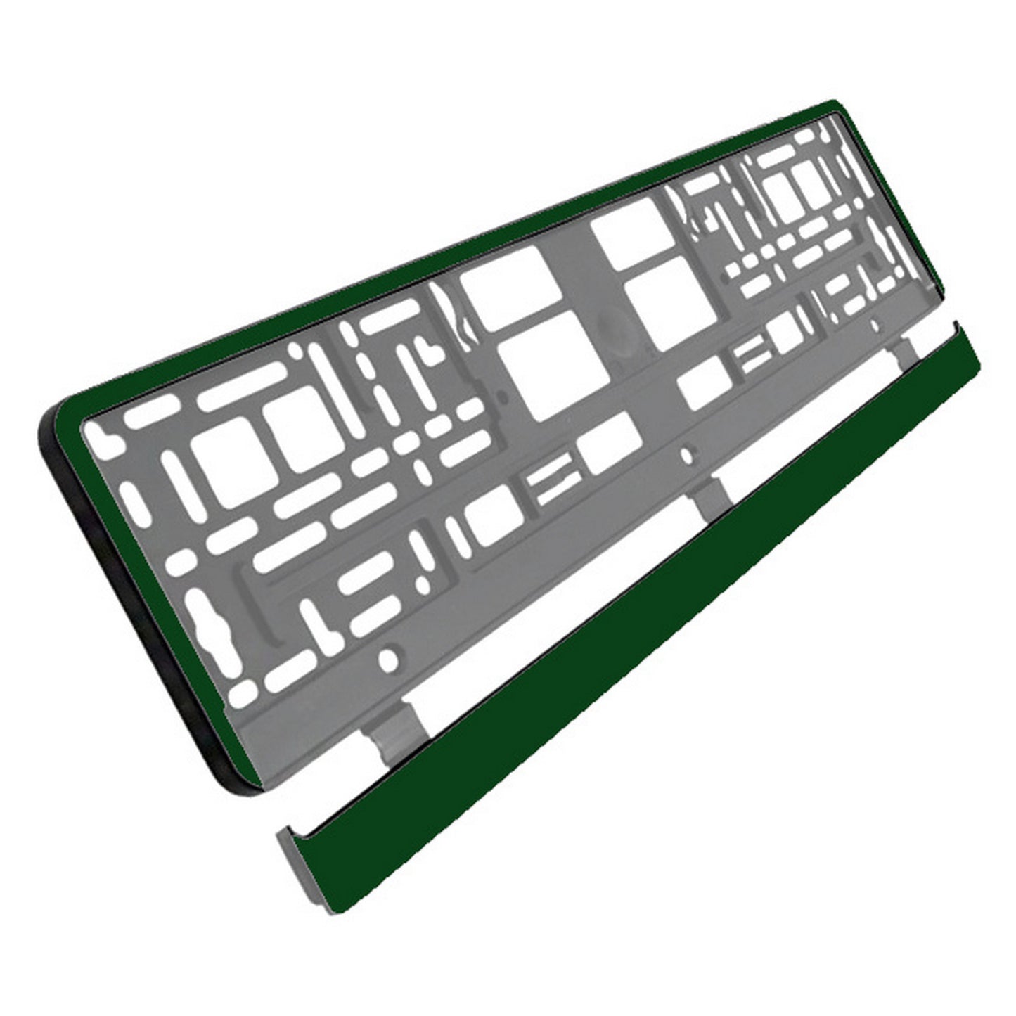 Thomasss Universeller Kennzeichenhalter Nummernschildhalter 2er Set