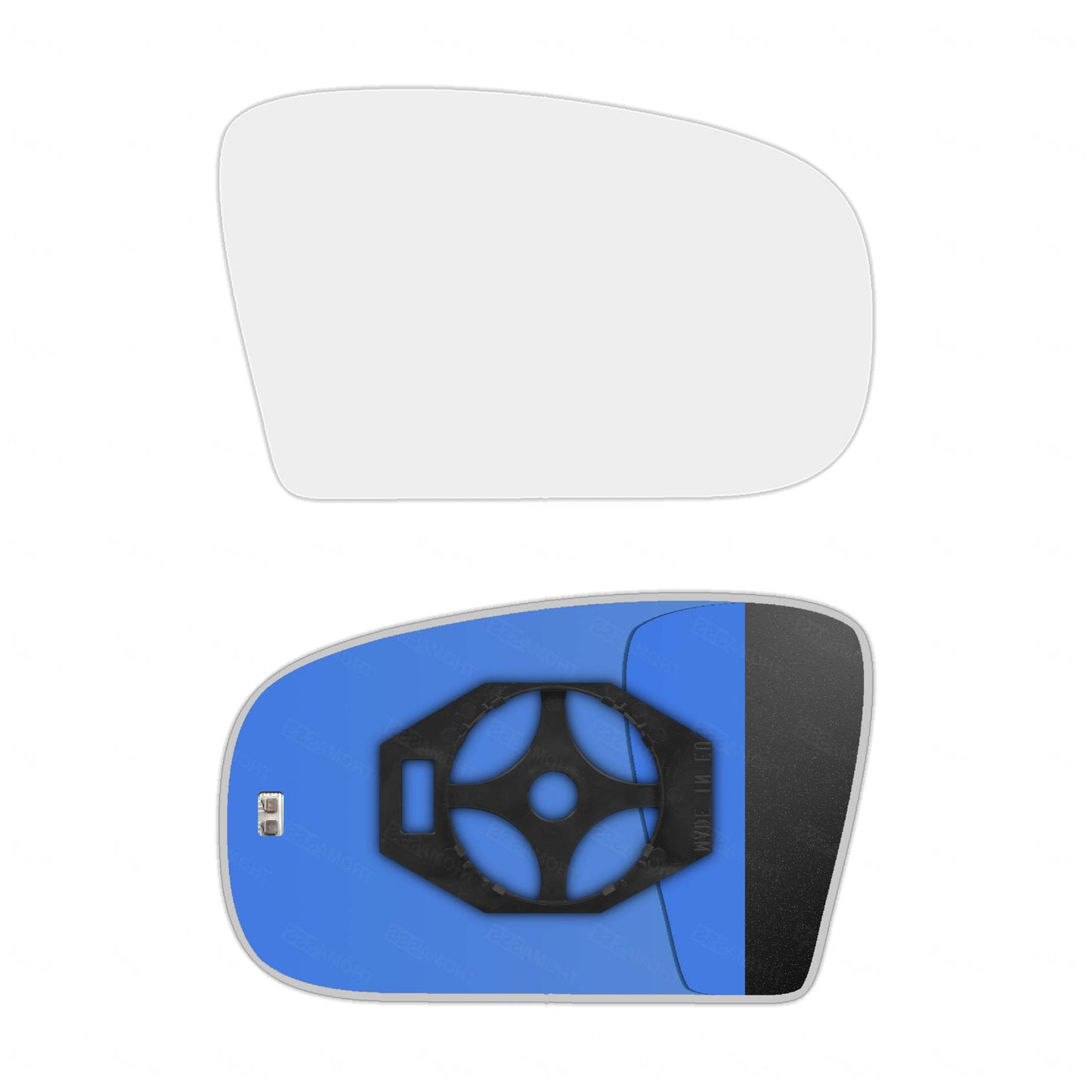 AGCP Spiegelglas Beheizt für Mercedes CL C215 1999 - 2006