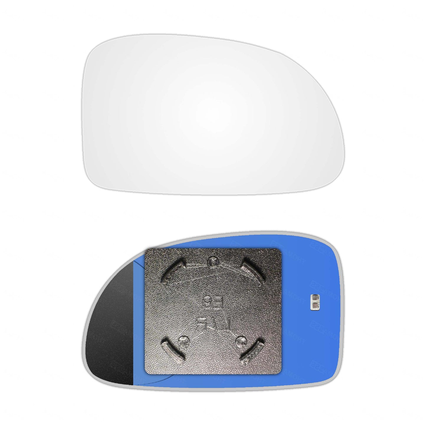 AGCP Spiegelglas Beheizt für Chevrolet Tacuma 2000 - 2008
