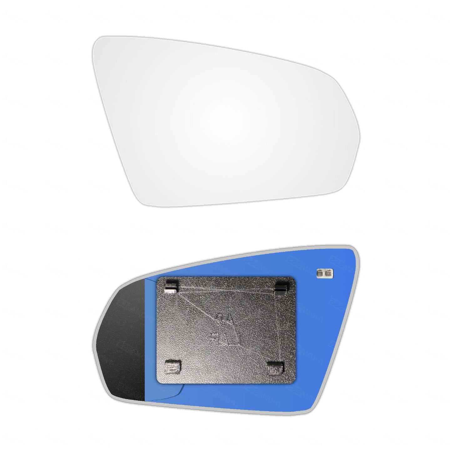 AGCP Spiegelglas Beheizt für Chrysler Sebring Mk3 2007 - 2010