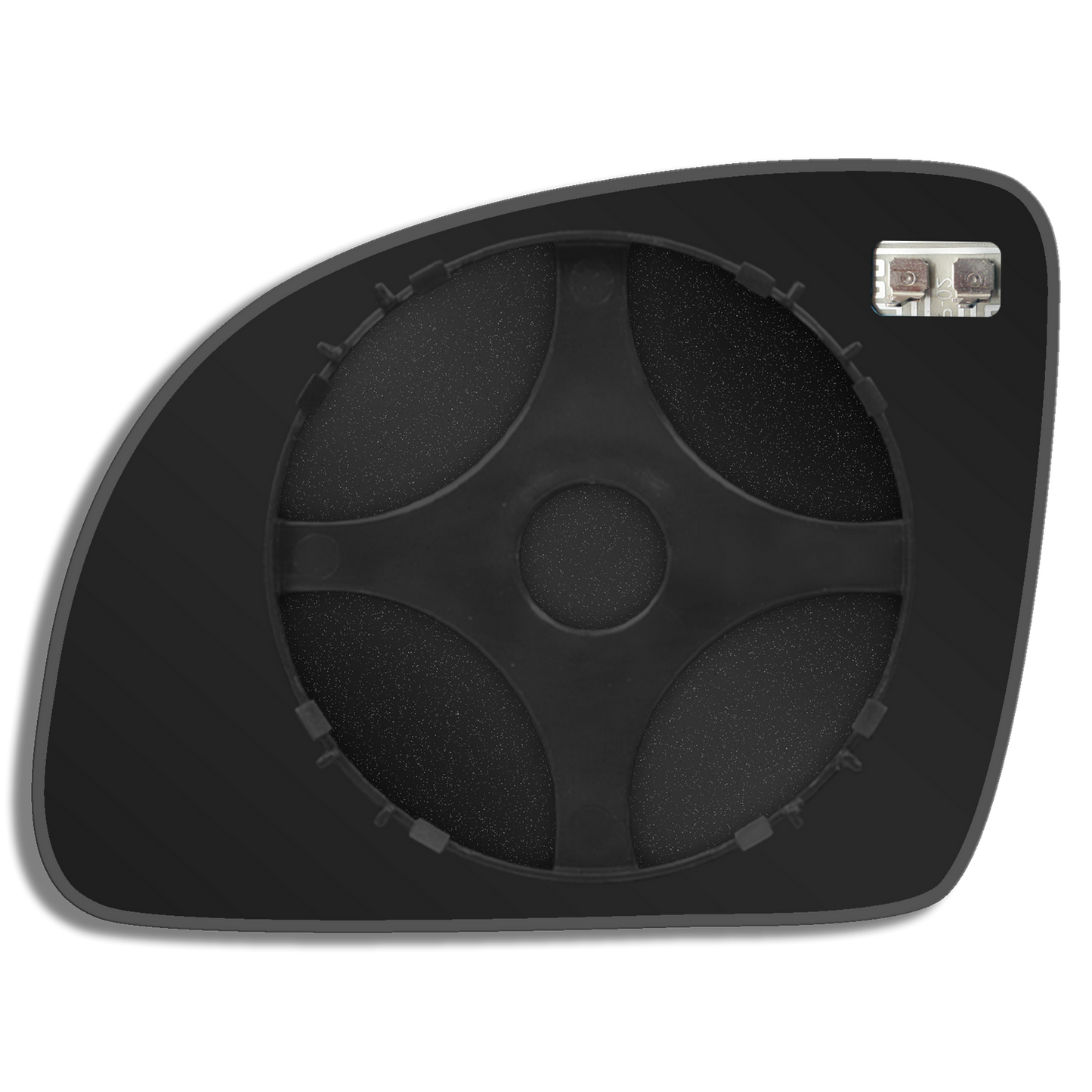 AGCP Spiegelglas Beheizt für Volkswagen New Beetle Coupe 1998 - 2002