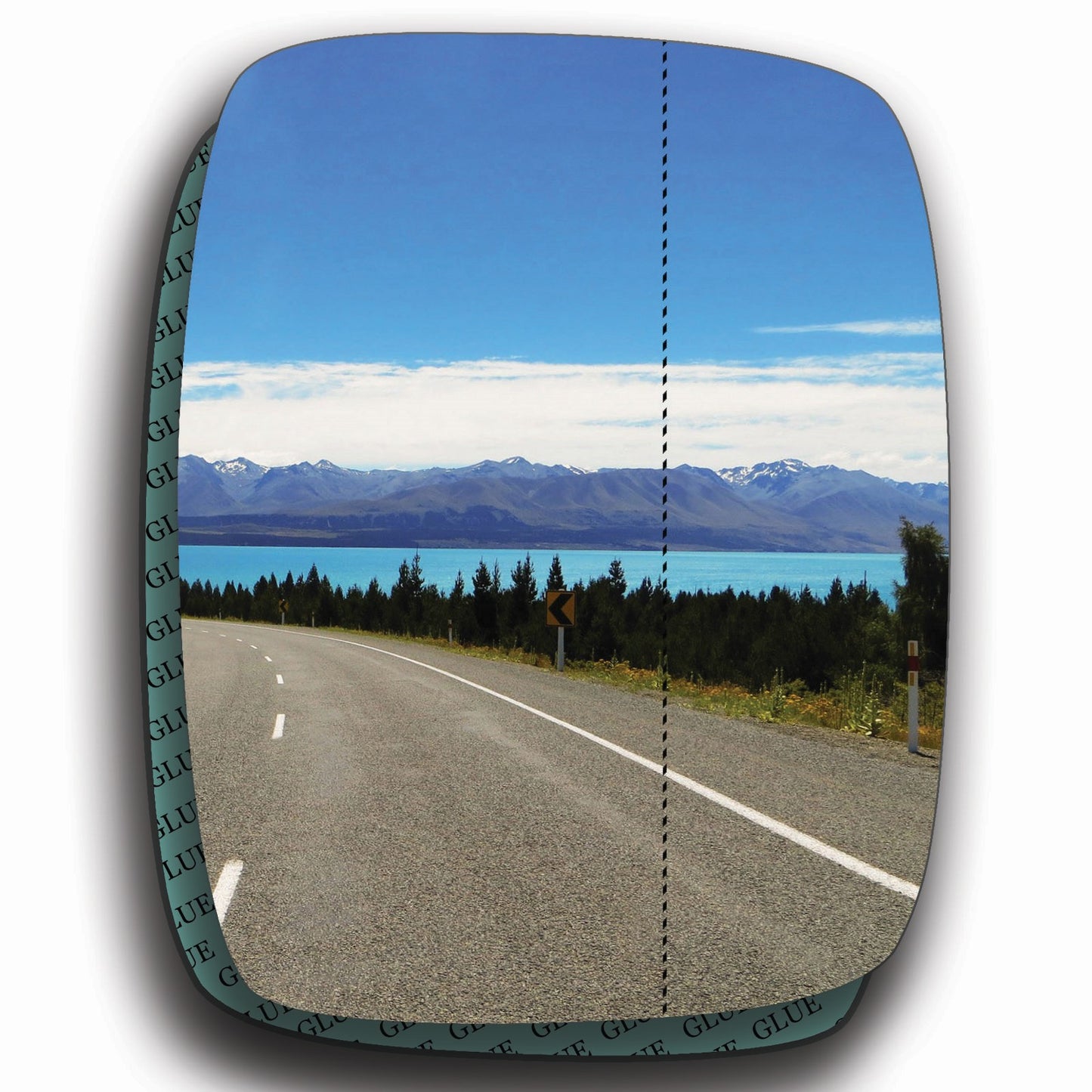 AGCP Spiegelglas für Mercedes Vito W638 1996 - 2003