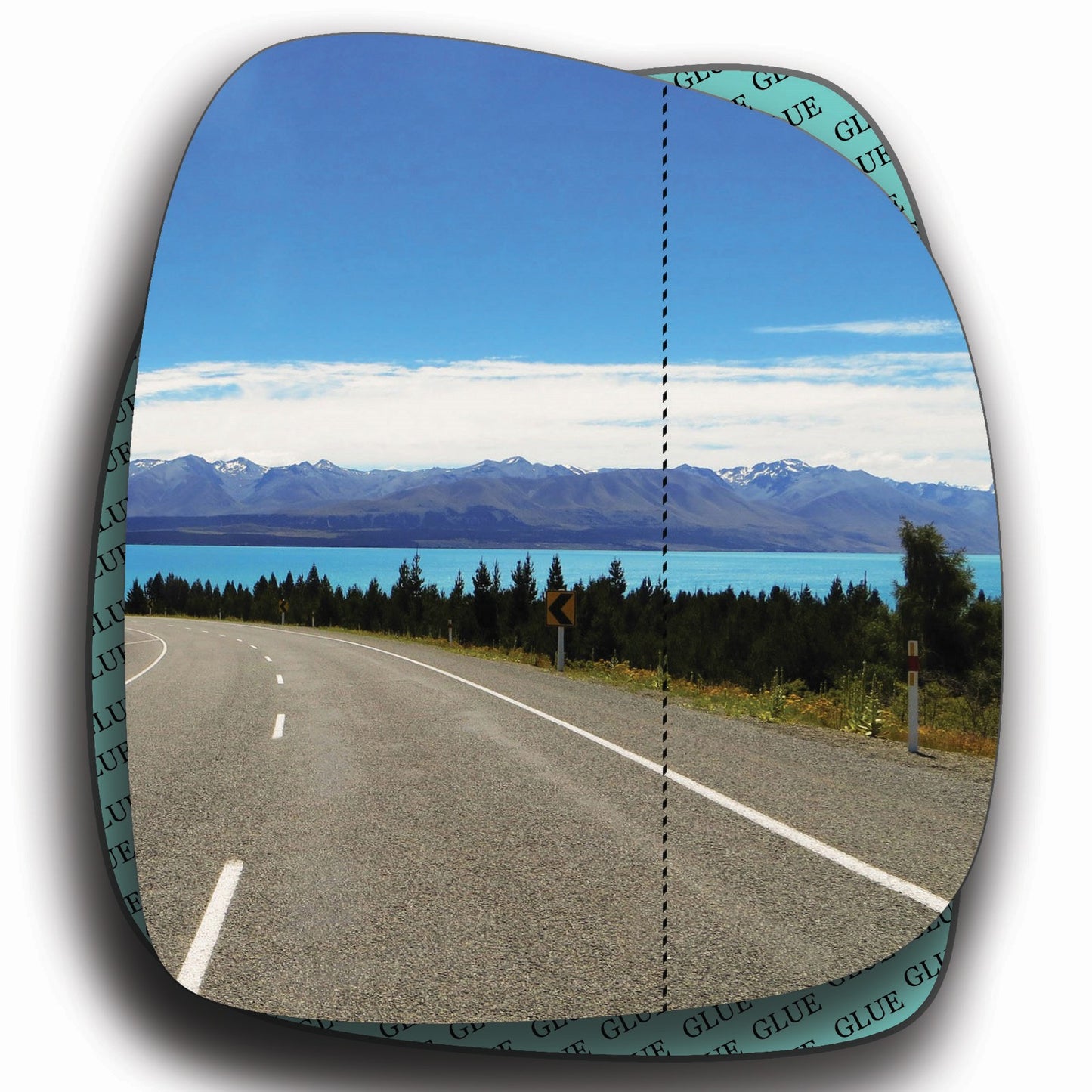 AGCP Spiegelglas für Mercedes Vito W639 2003 - 2010