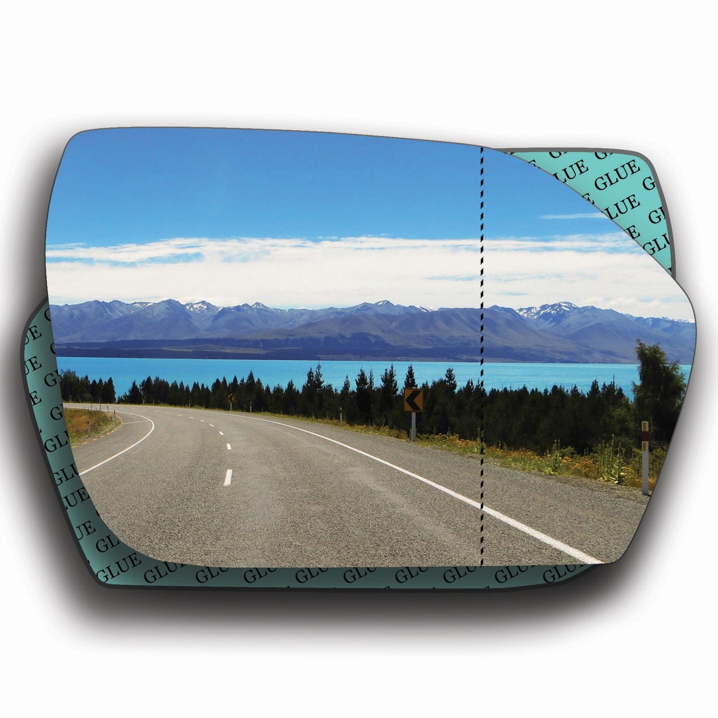AGCP Spiegelglas für Ford Explorer 6 2020 - 2025