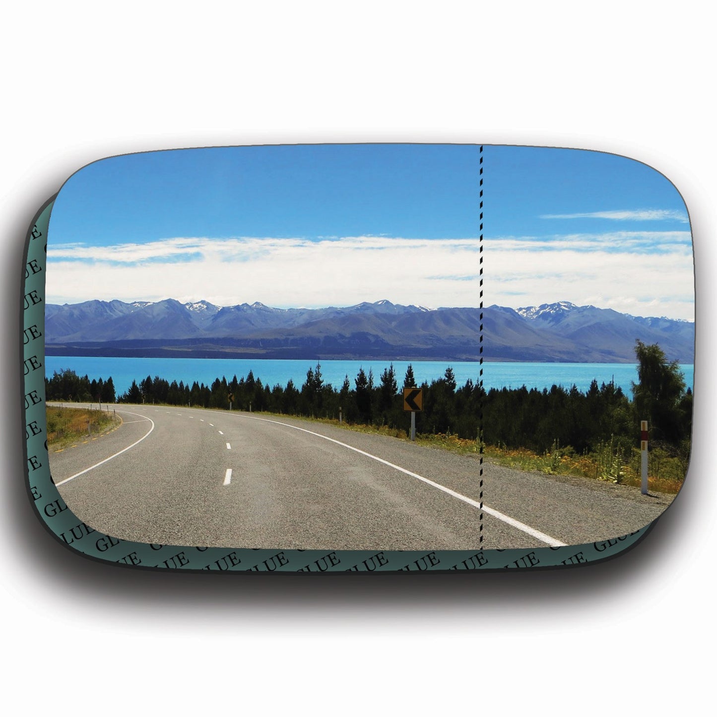 AGCP Spiegelglas für Vauxhall Frontera 1989 - 1998