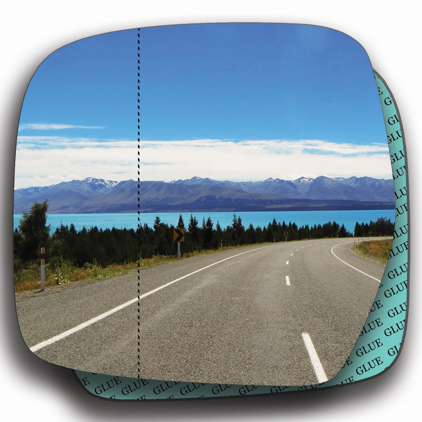 AGCP Spiegelglas für Toyota Land Cruiser J100 1998 - 2007
