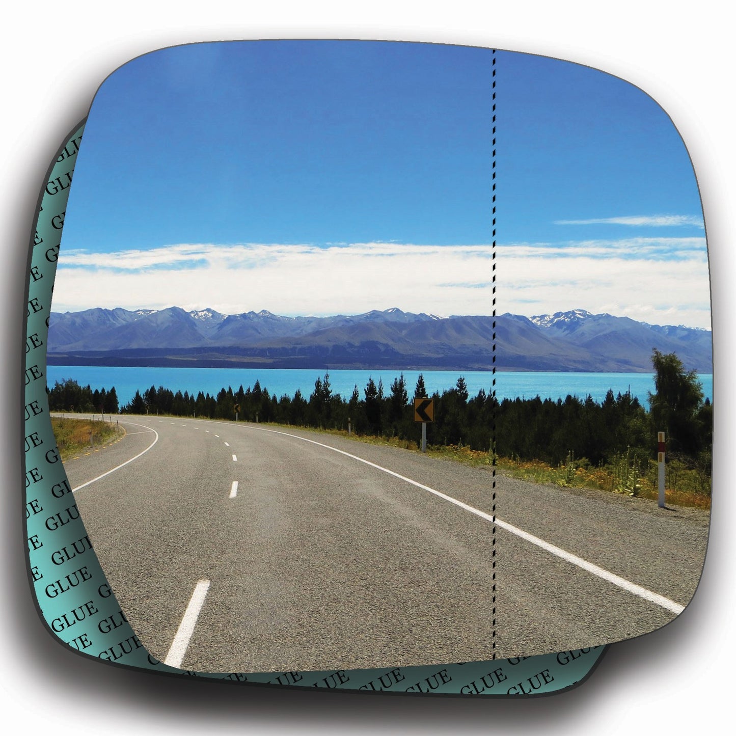 AGCP Spiegelglas für Toyota Land Cruiser J100 1998 - 2007