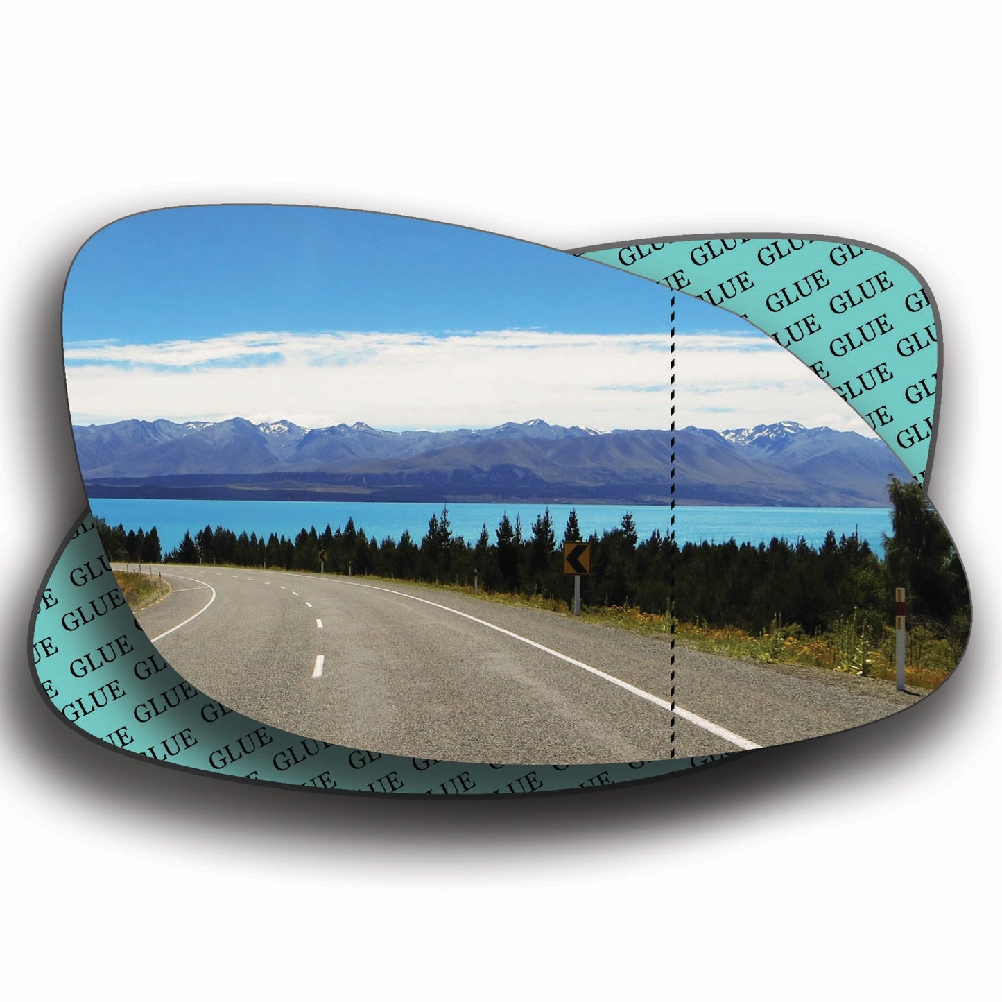 AGCP Spiegelglas für Opel Vectra B 1995 - 1998