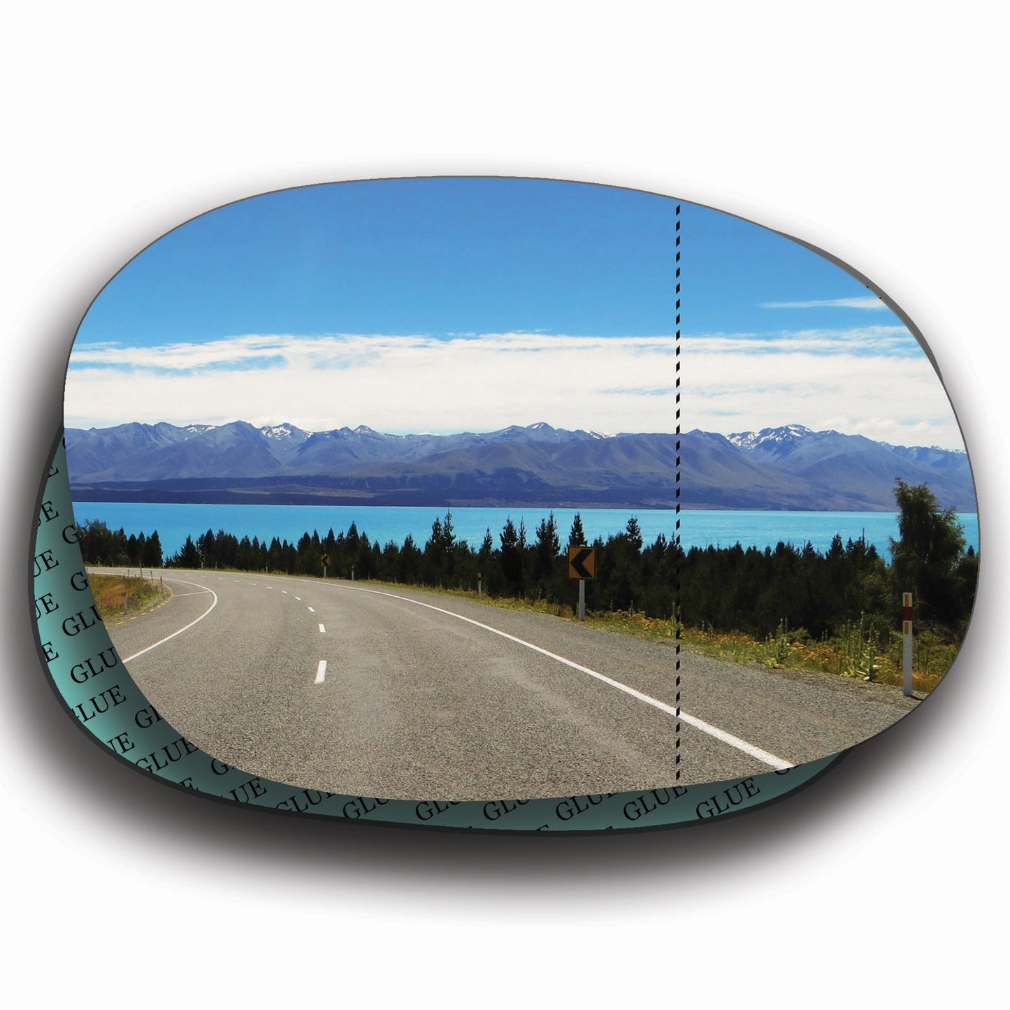 AGCP Spiegelglas für Peugeot 206 1998 - 2010