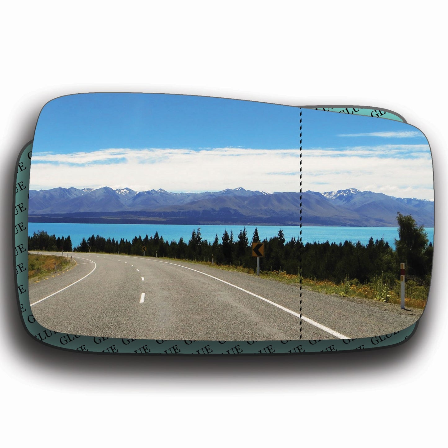 AGCP Spiegelglas für Audi 80 90 B3 B4 1986 - 1996