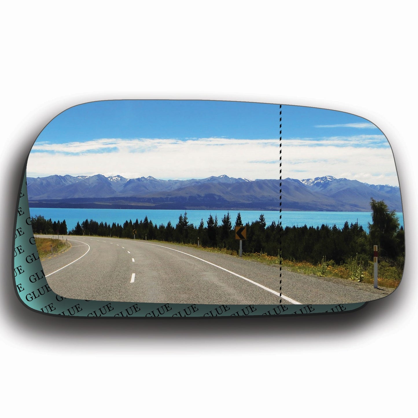 AGCP Spiegelglas für Audi 100 C4 1990 - 1994