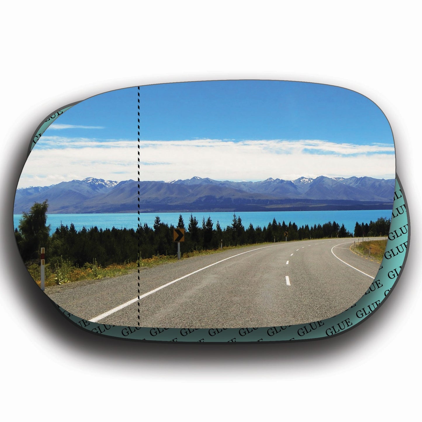 AGCP Spiegelglas für Honda Insight 2000 - 2006