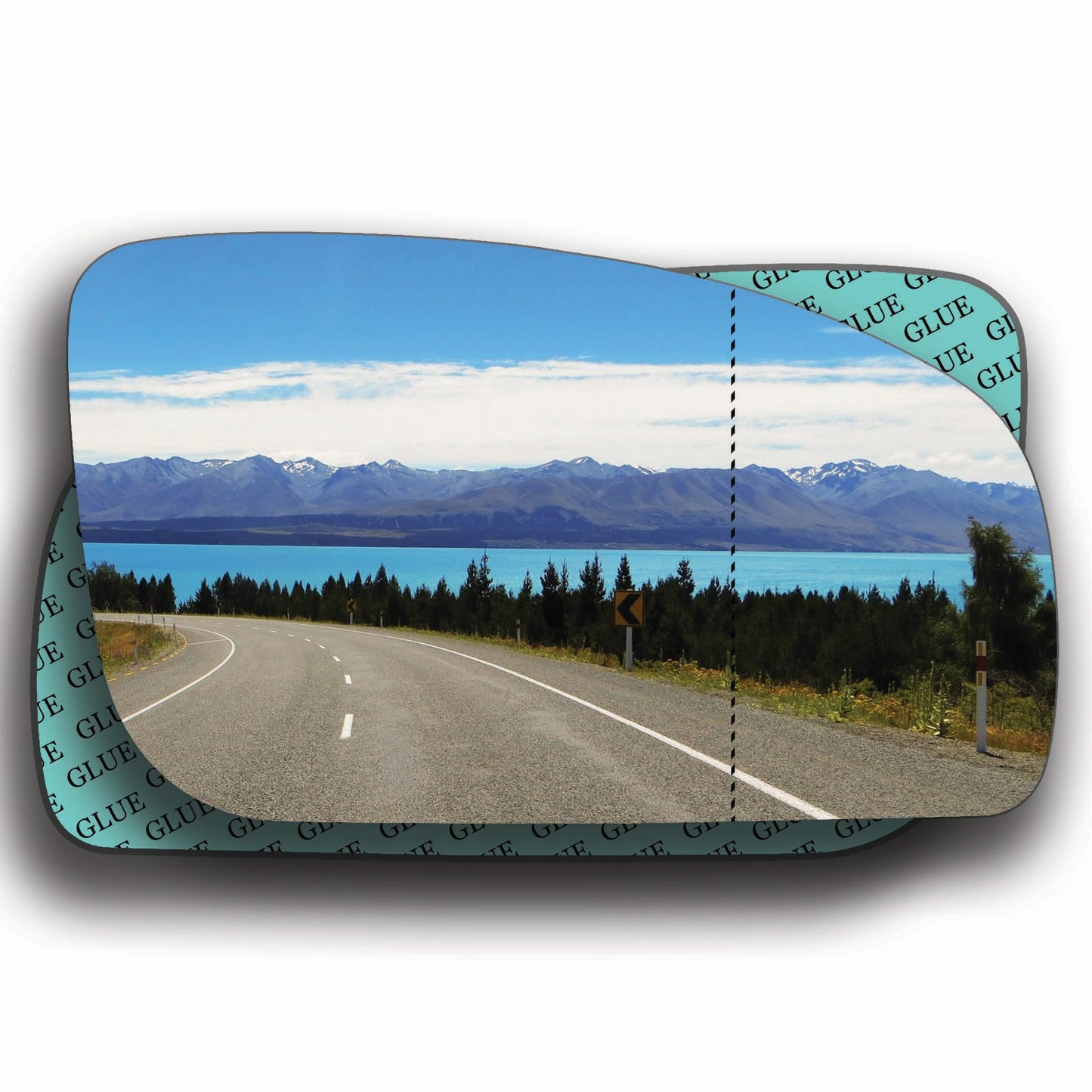 AGCP Spiegelglas für Infiniti M35 M45 2006 - 2010