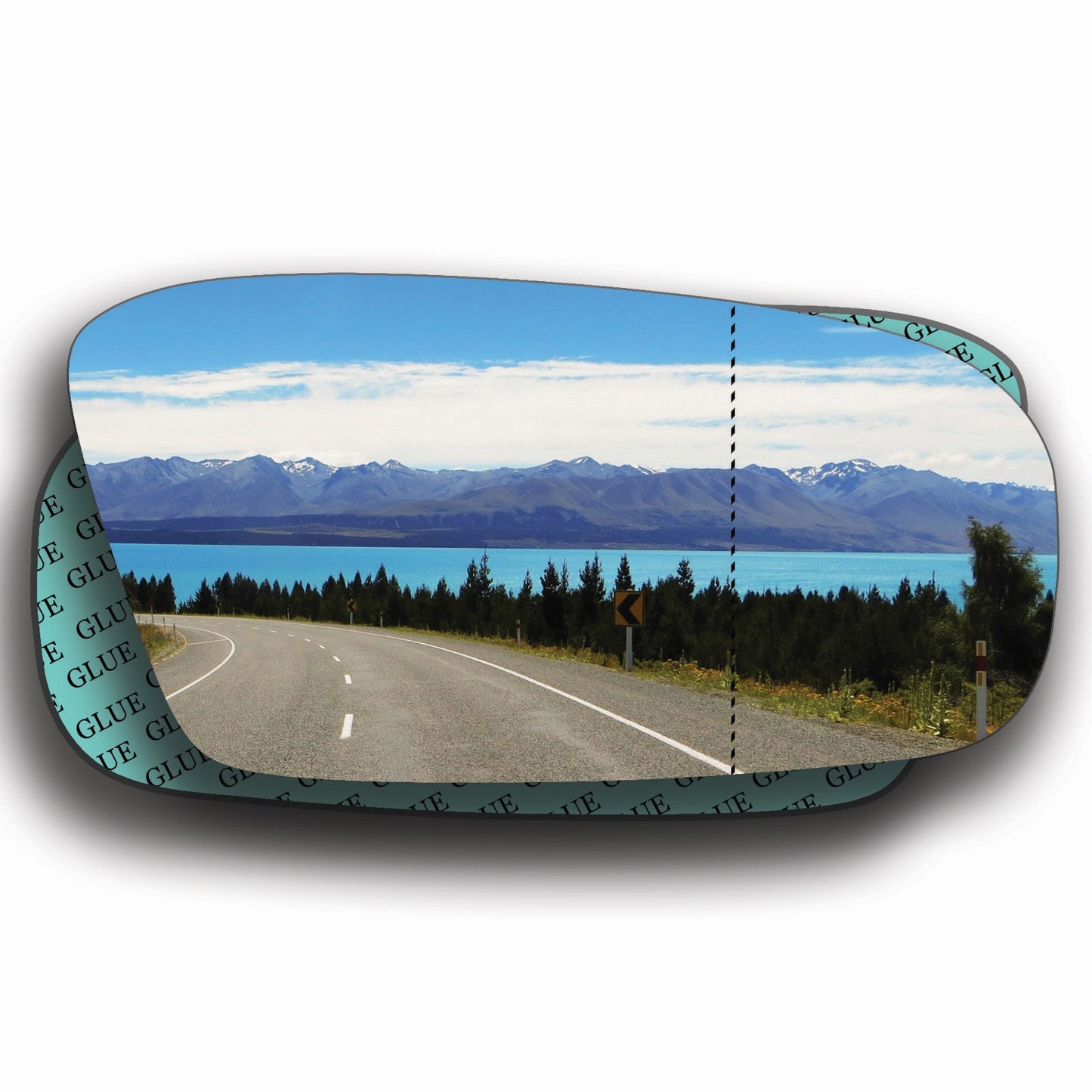 AGCP Spiegelglas für Mitsubishi Eclipse 1999 - 2005