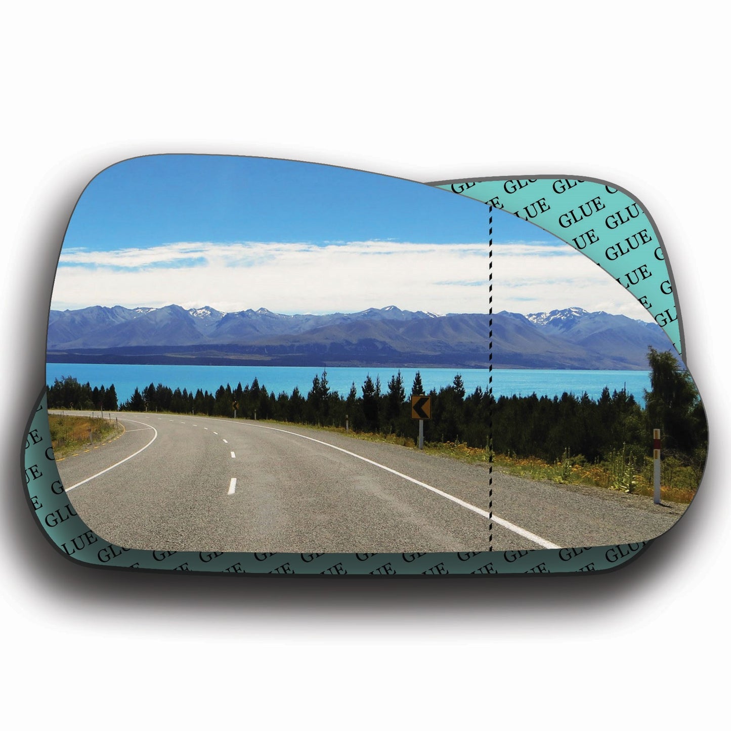 AGCP Spiegelglas für Mitsubishi Eclipse 2005 - 2012