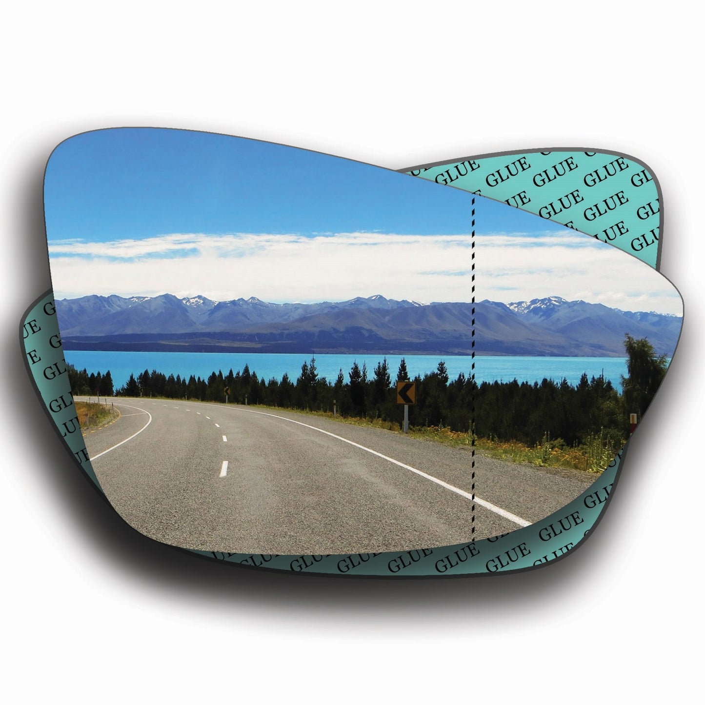 AGCP Spiegelglas für Volkswagen Scirocco 2008 - 2017