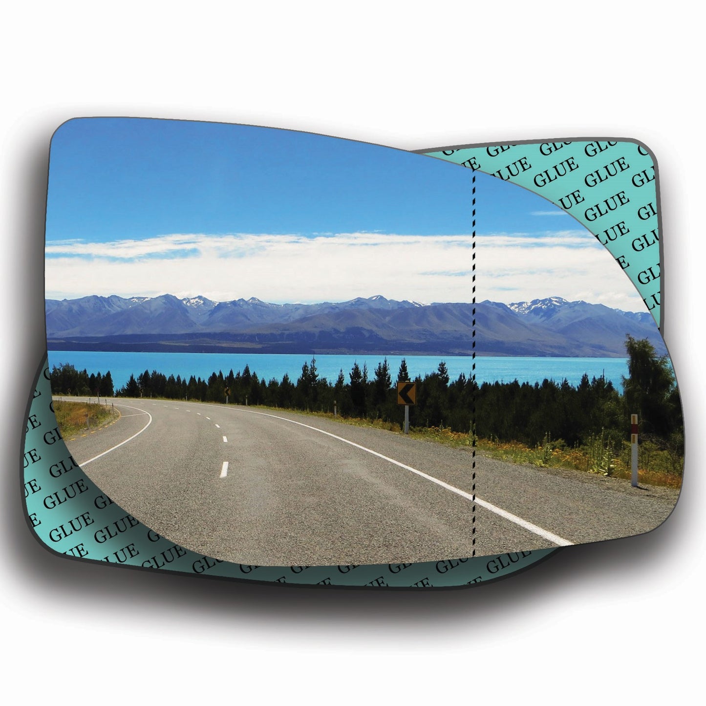 AGCP Spiegelglas für Hyundai i20 1 2012 - 2014
