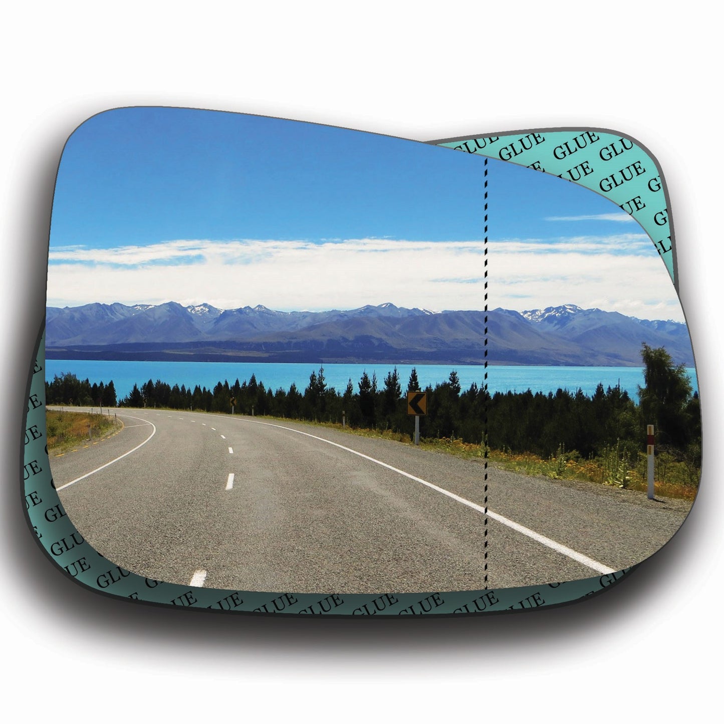 AGCP Spiegelglas für Volvo V40 2012 - 2019