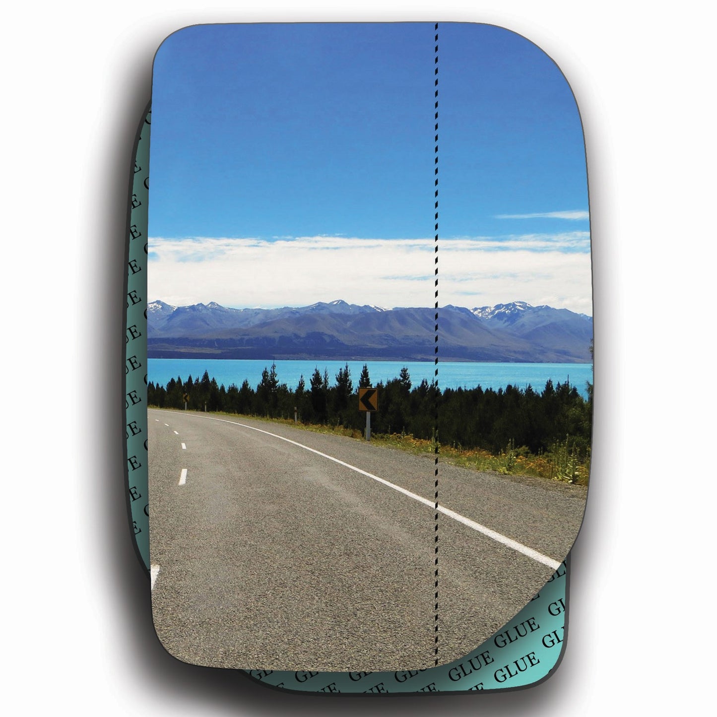 AGCP Spiegelglas für Toyota FJ Cruiser 2007 - 2014