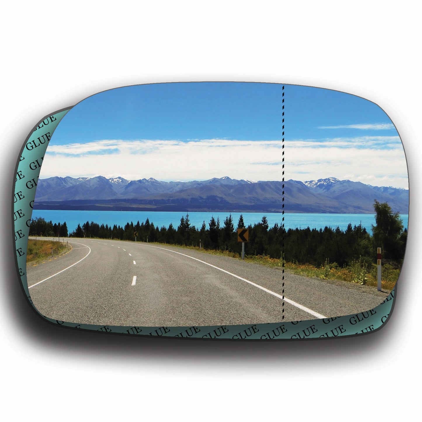 AGCP Spiegelglas für Vauxhall Agila A 2000 - 2008