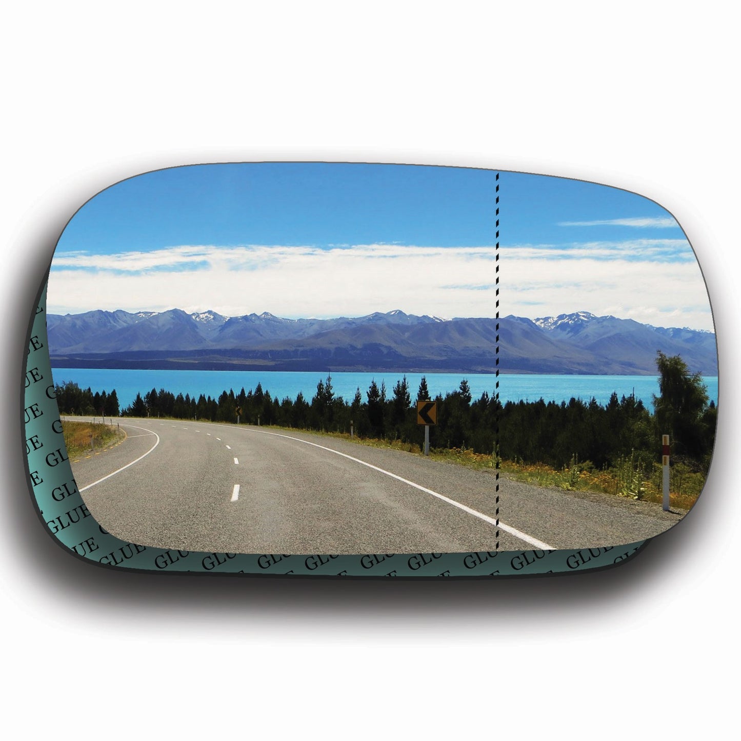 AGCP Spiegelglas für Nissan 100NX 1990 - 1996