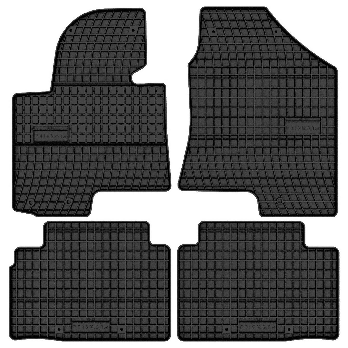 FP-1425-4-Prismat-Passform-Gummi-Fußmatten-Set-Kia-Sportage-2010-2015