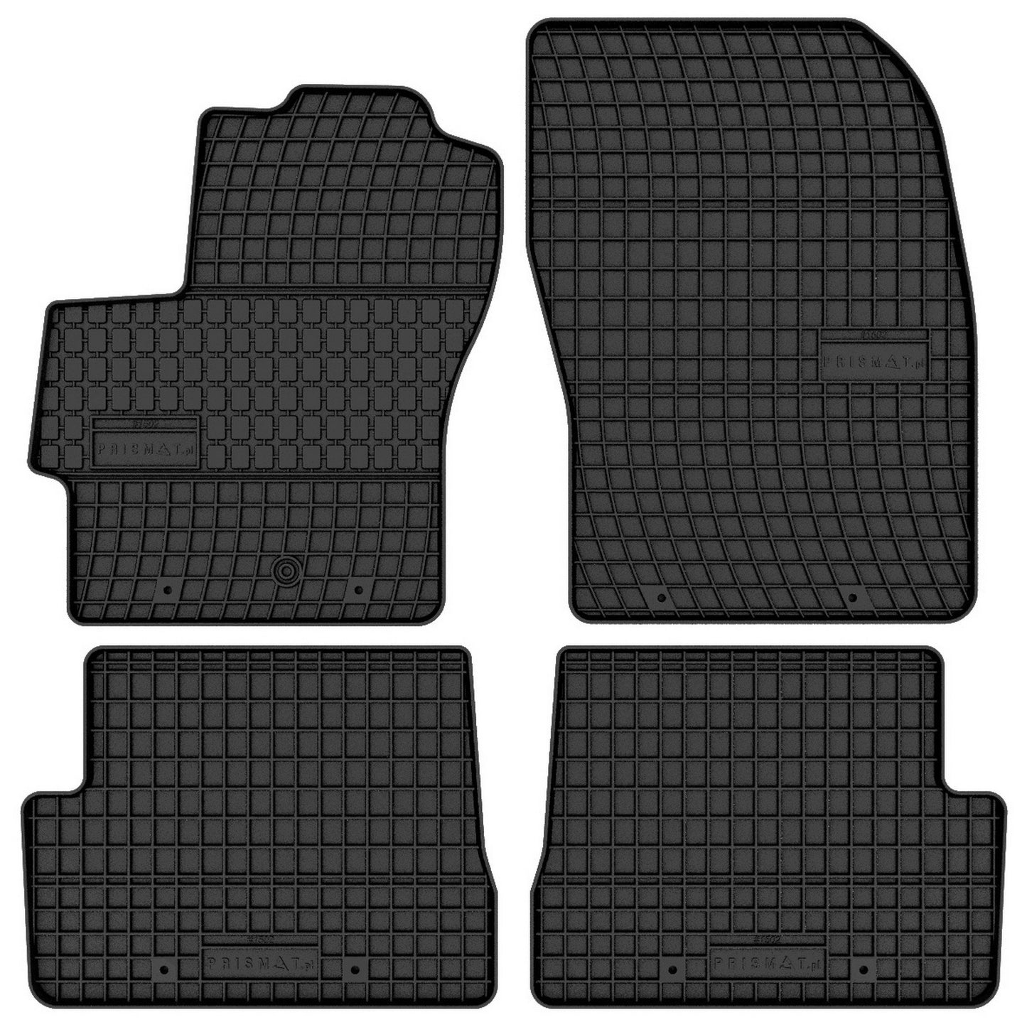 FP-1502-4-Prismat-Passform-Gummi-Fußmatten-Set-Mazda-3-2003-2009