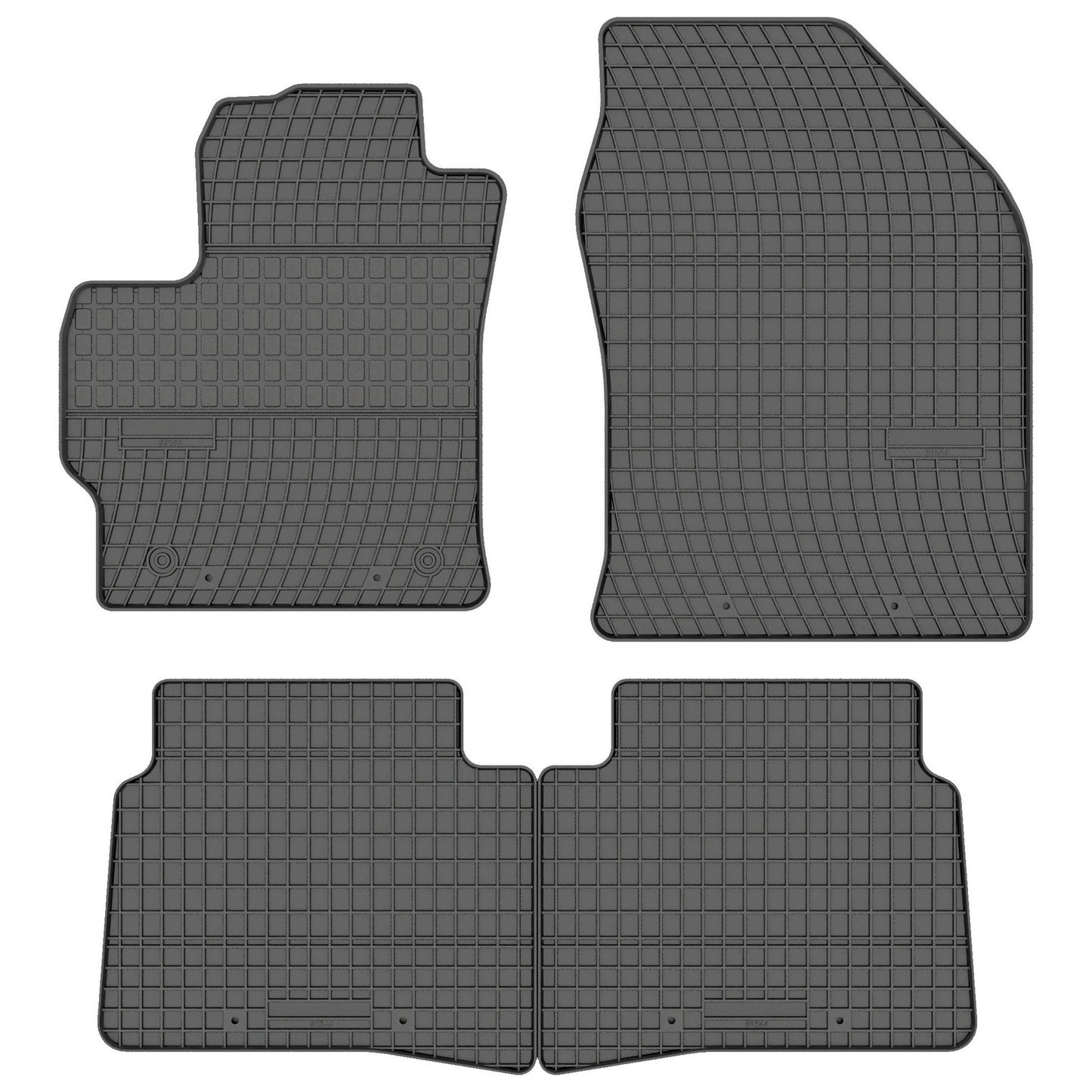 FP-1544-4-Prismat-Passform-Gummi-Fußmatten-Set-Toyota-Corolla-2018-2025
