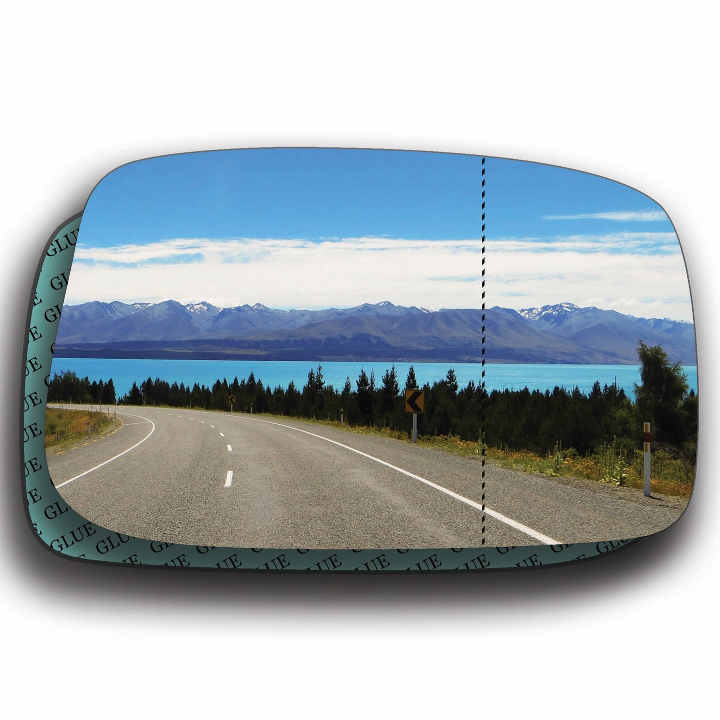 AGCP Spiegelglas für Fiat Ulysse 2002 - 2014