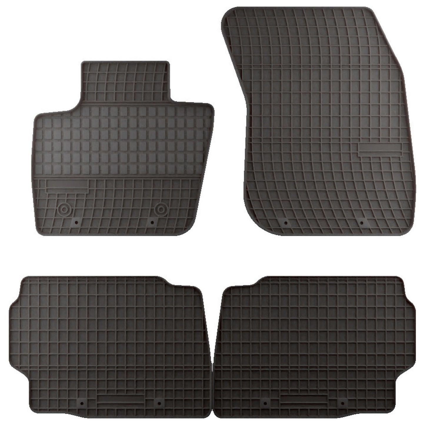 FP-1554-4-Prismat-Passform-Gummi-Fußmatten-Set-Ford-Mondeo-2014-2022