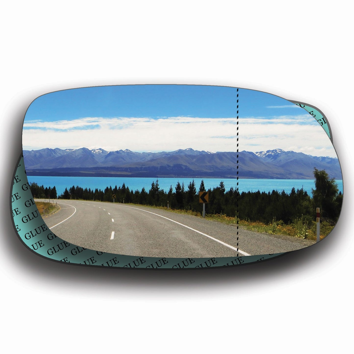 AGCP Spiegelglas für Toyota RAV4 1994 - 2007