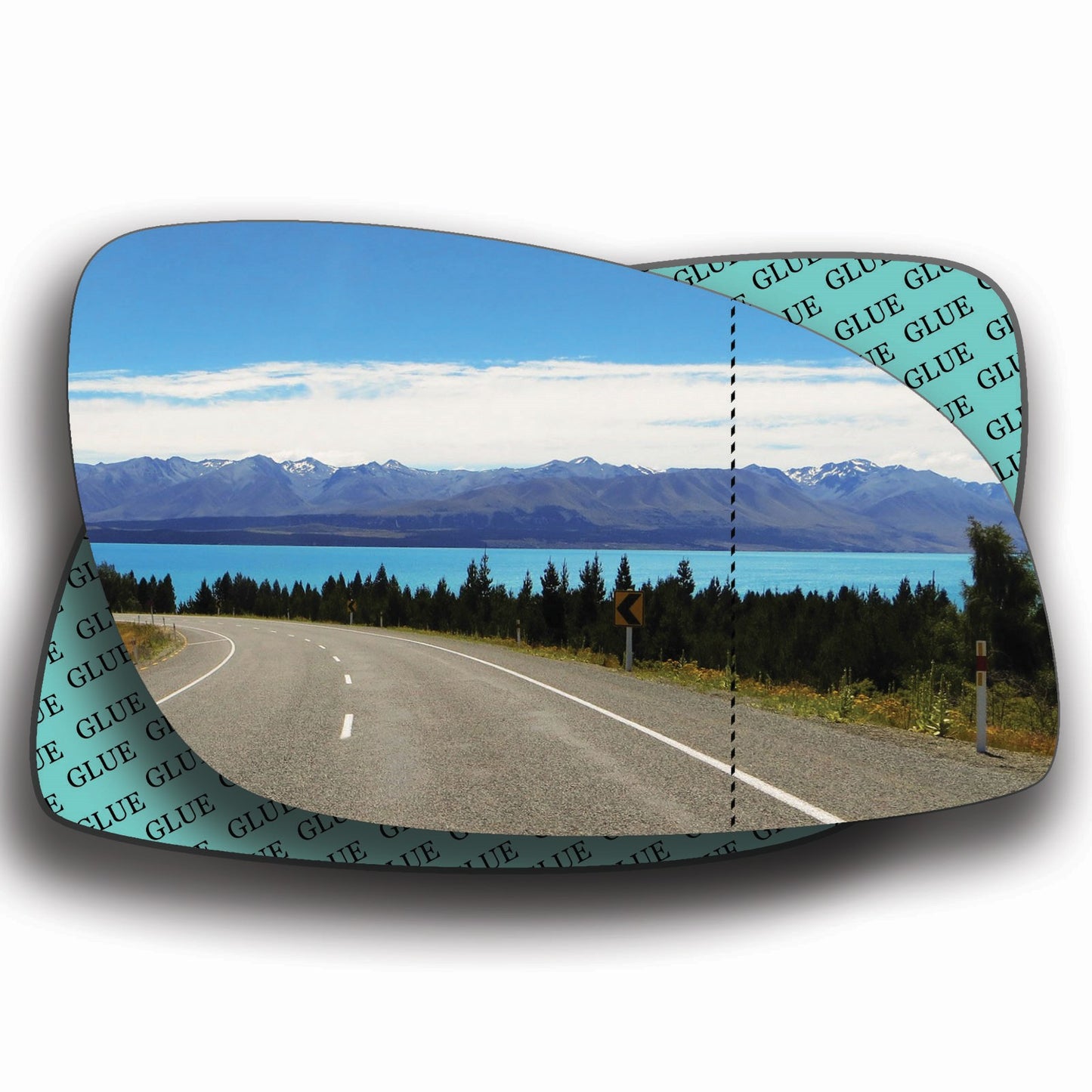 AGCP Spiegelglas für Vauxhall Vectra C 2002 - 2008
