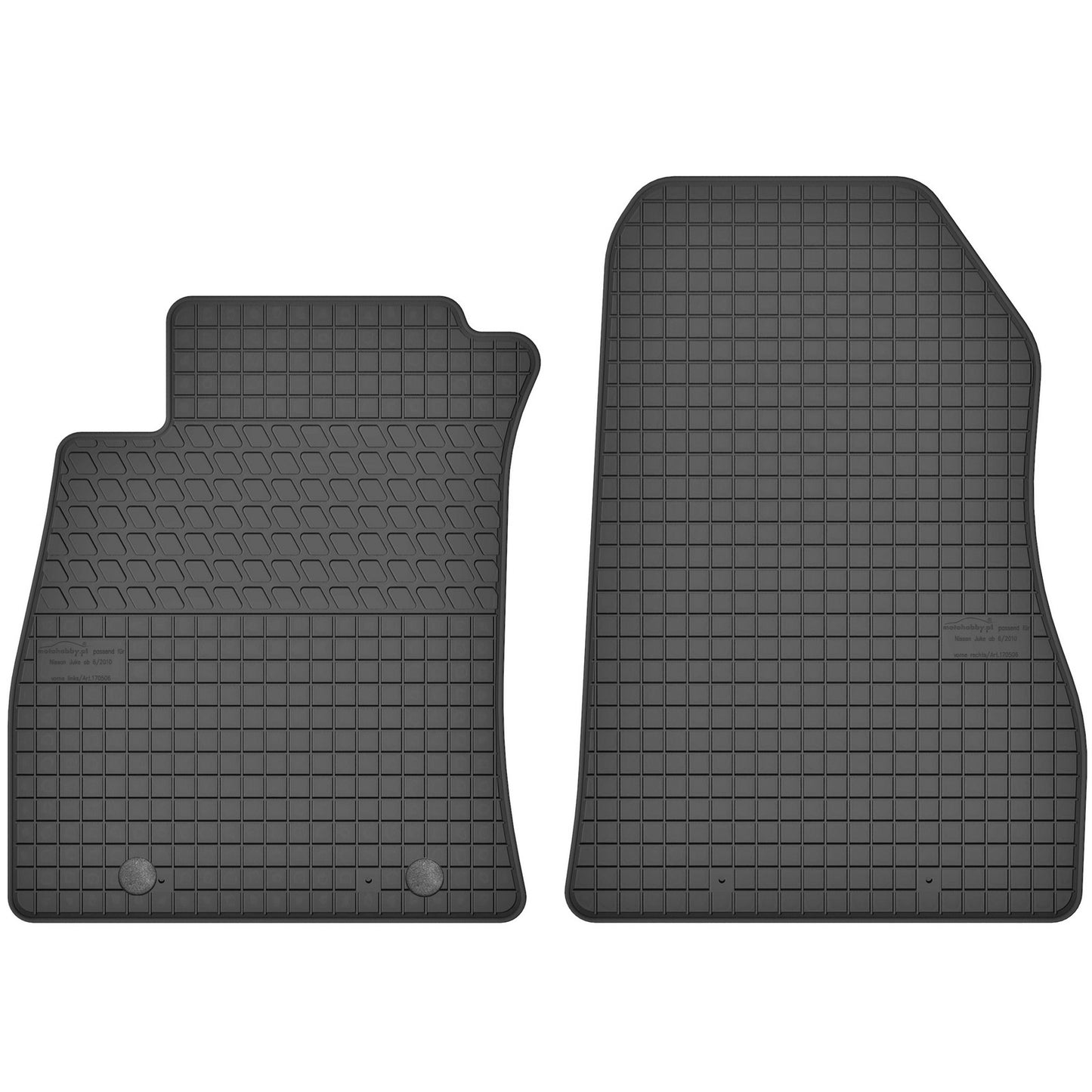 Motohobby Passform Gummi Fußmatten Set für Nissan Juke 2010 - 2020