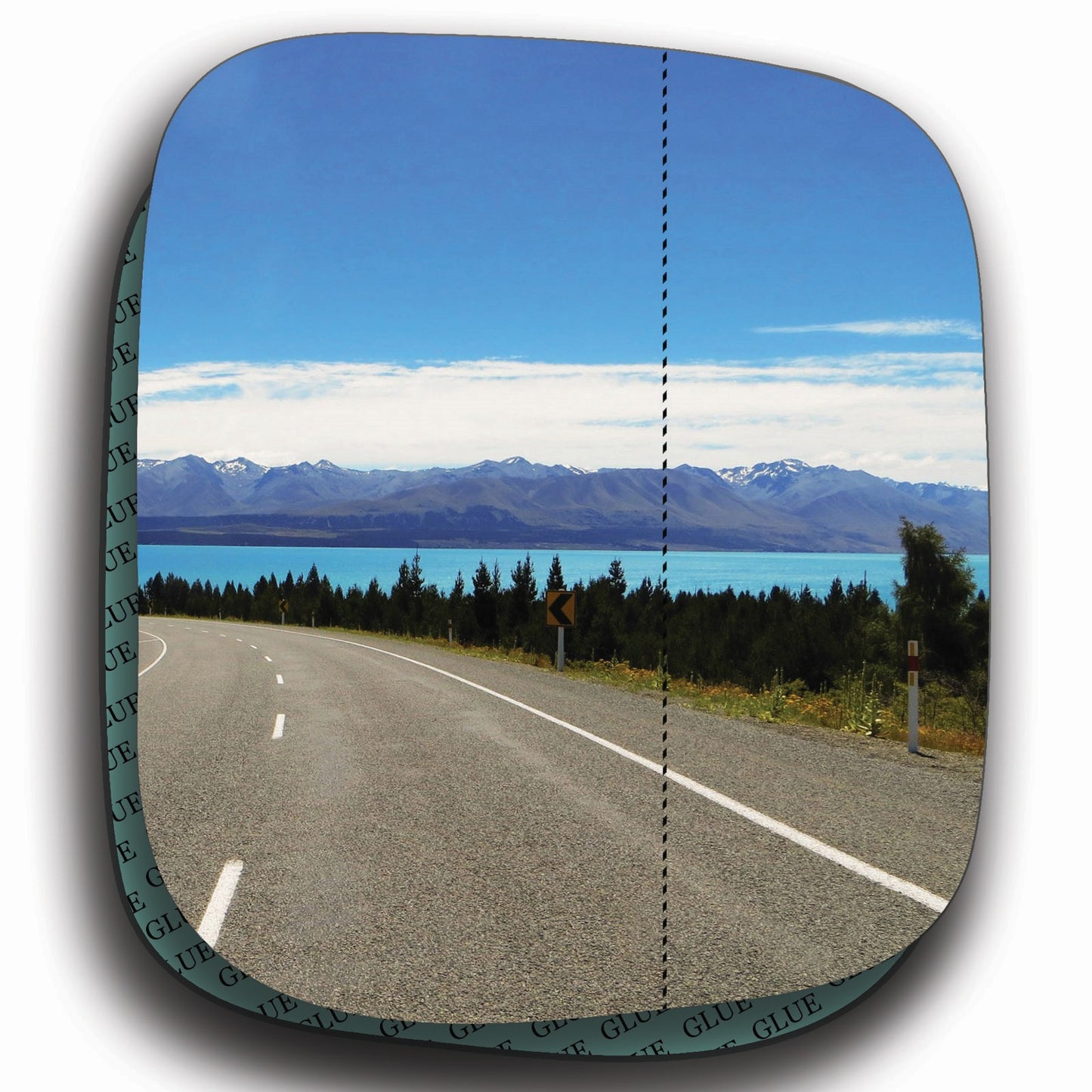 AGCP Spiegelglas für Mitsubishi Montero Sport 1996 - 2008