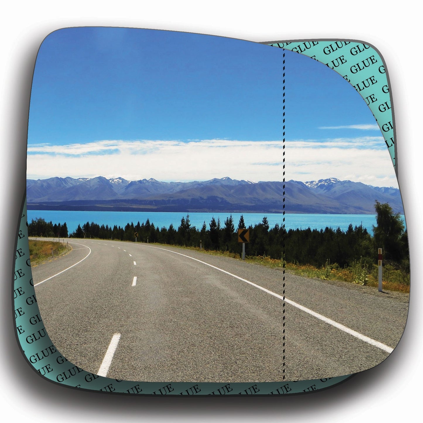 AGCP Spiegelglas für Volkswagen Transporter T6 Van 2015 - 2018