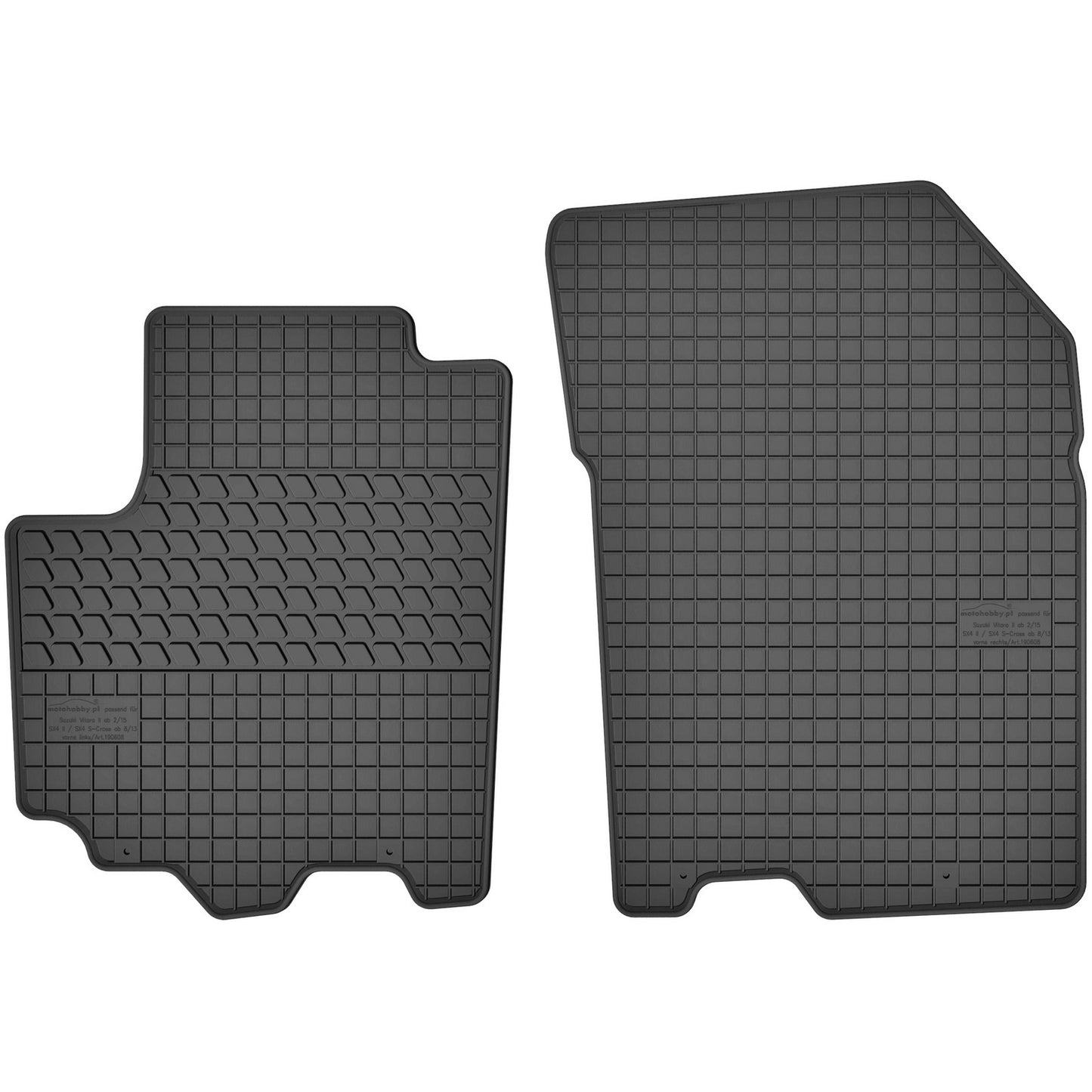 Motohobby Passform Gummi Fußmatten Set für Suzuki Vitara 2015 - 2025