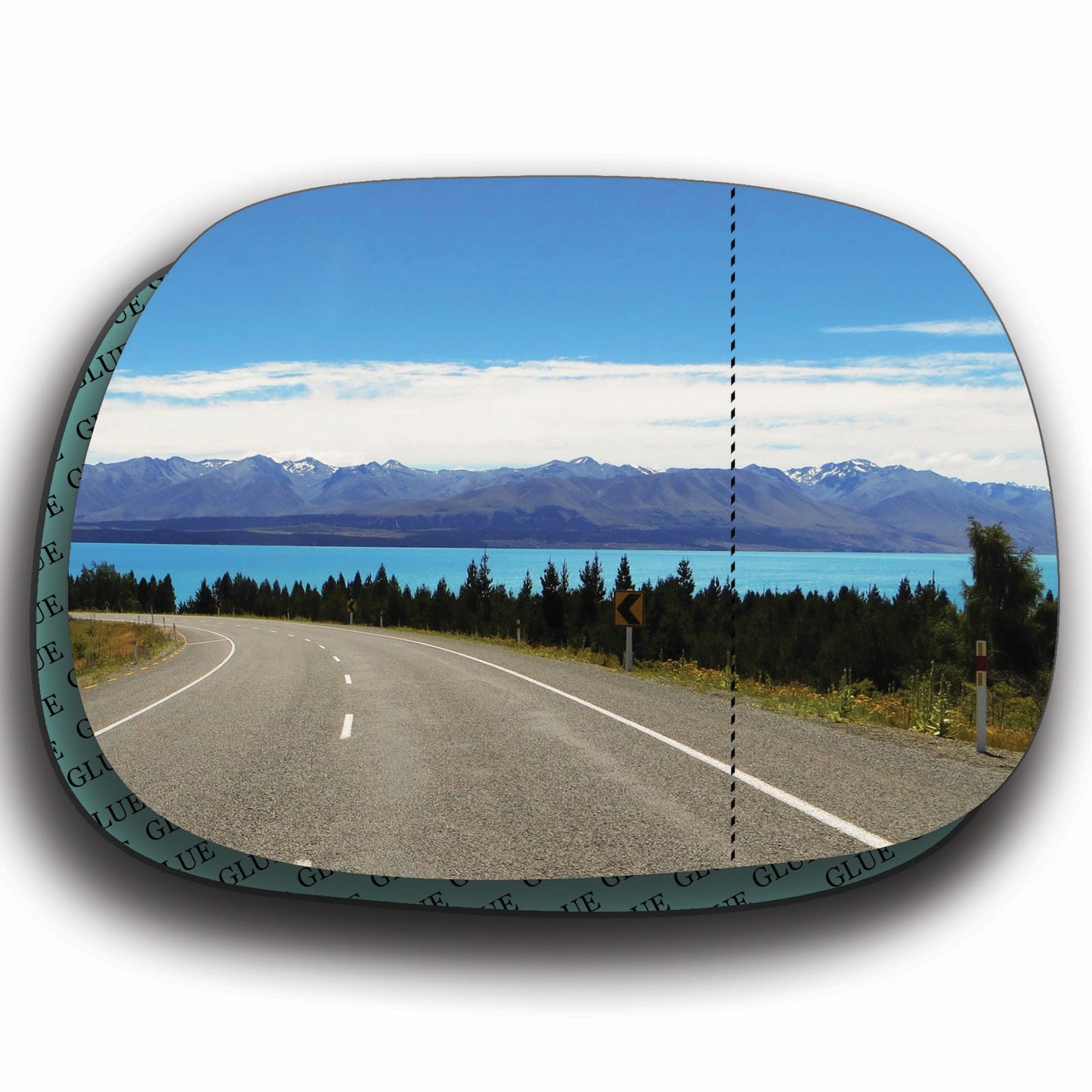 AGCP Spiegelglas für Toyota SportsVan 2001 - 2009