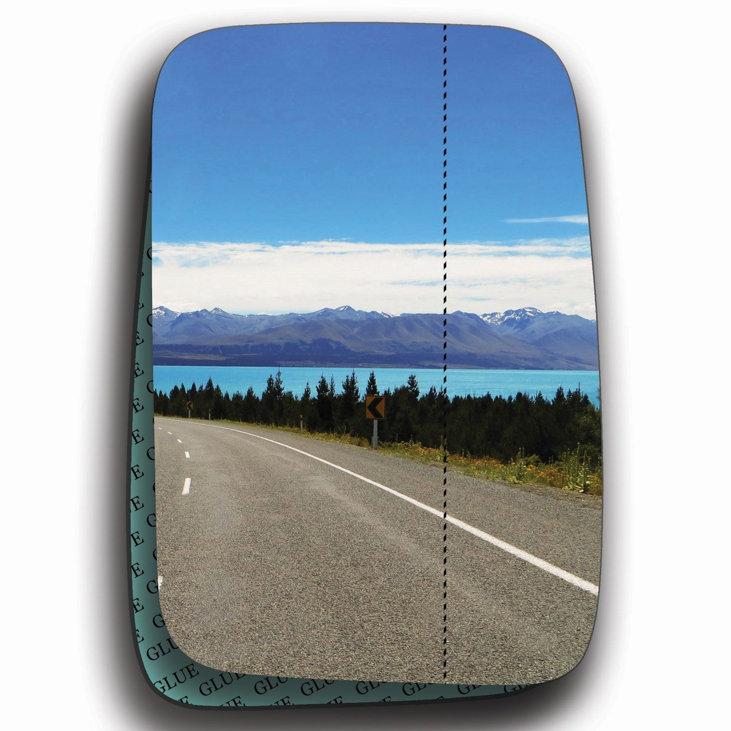 AGCP Spiegelglas für Nissan Vanette 1999 - 2011