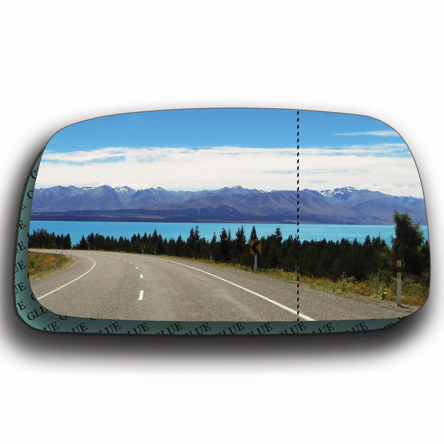 AGCP Spiegelglas für Toyota Starlet 1995 - 1999