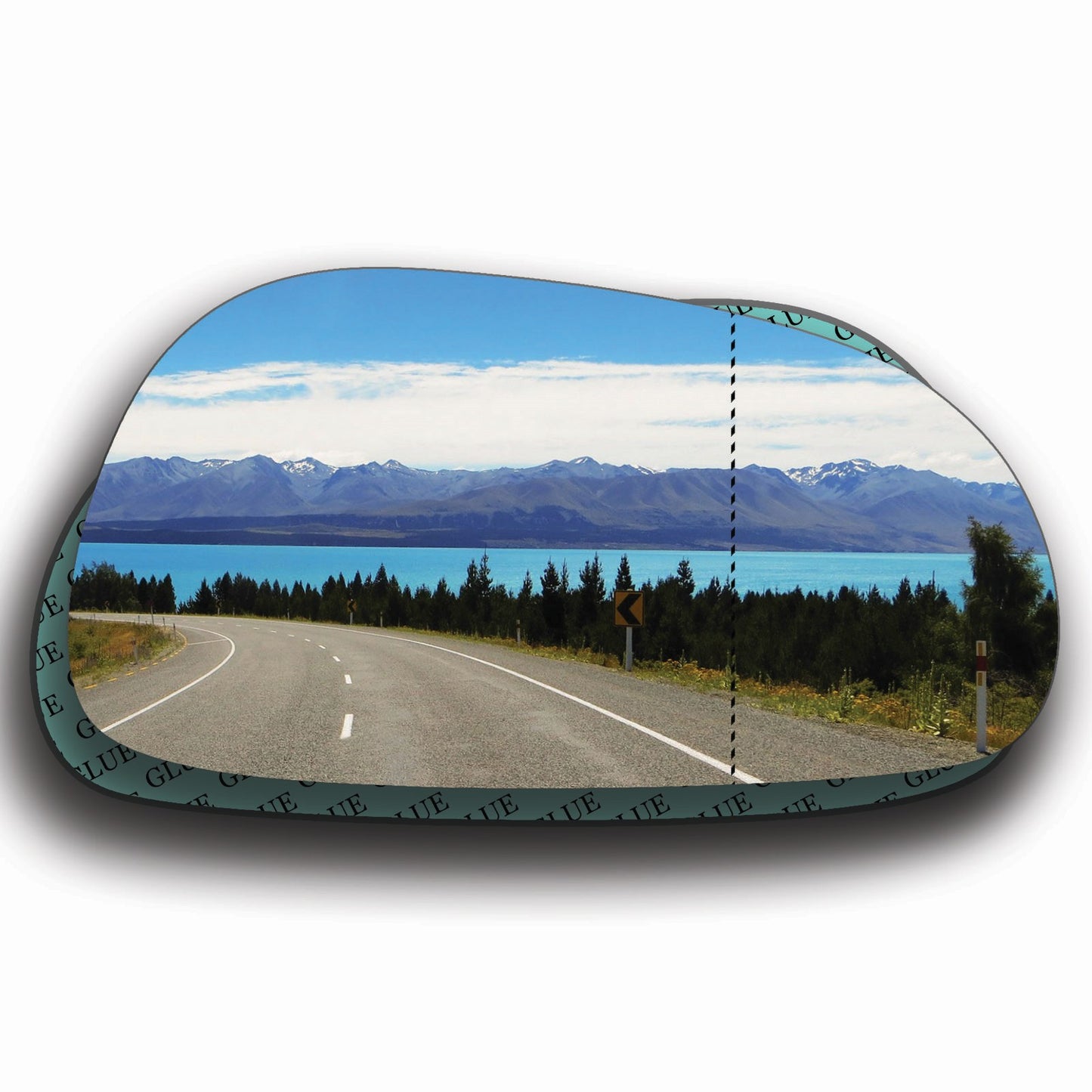 AGCP Spiegelglas für Mazda MX-6 1991 - 1997