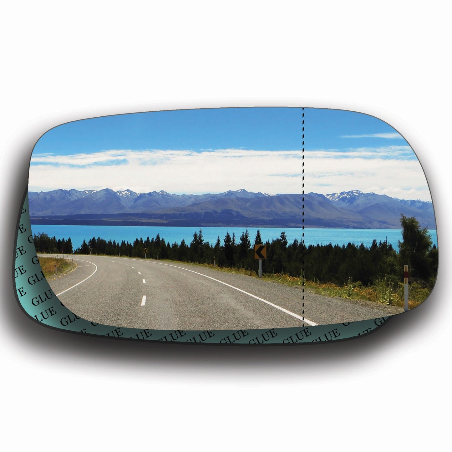 AGCP Spiegelglas für Vauxhall Calibra 1990 - 1998