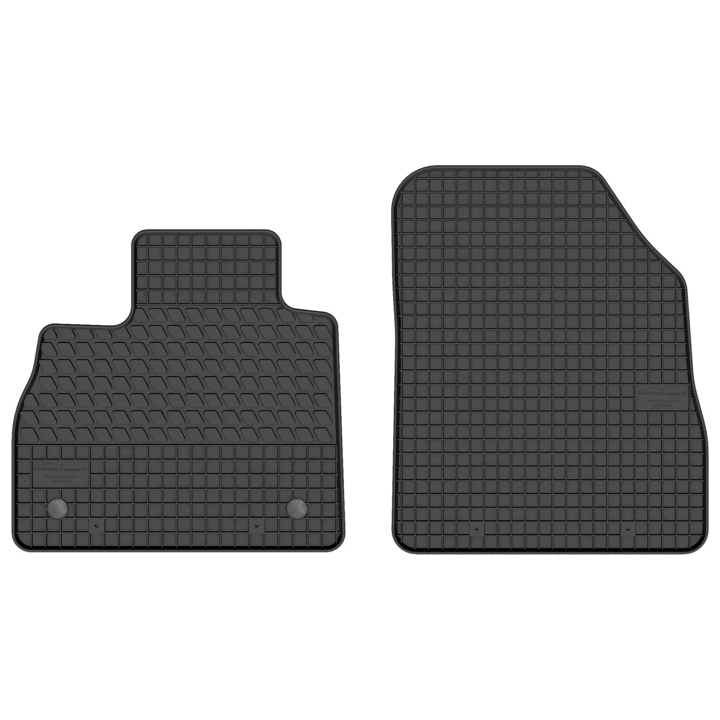 Motohobby Passform Gummi Fußmatten Set für Renault Espace 5 2015 - 2023