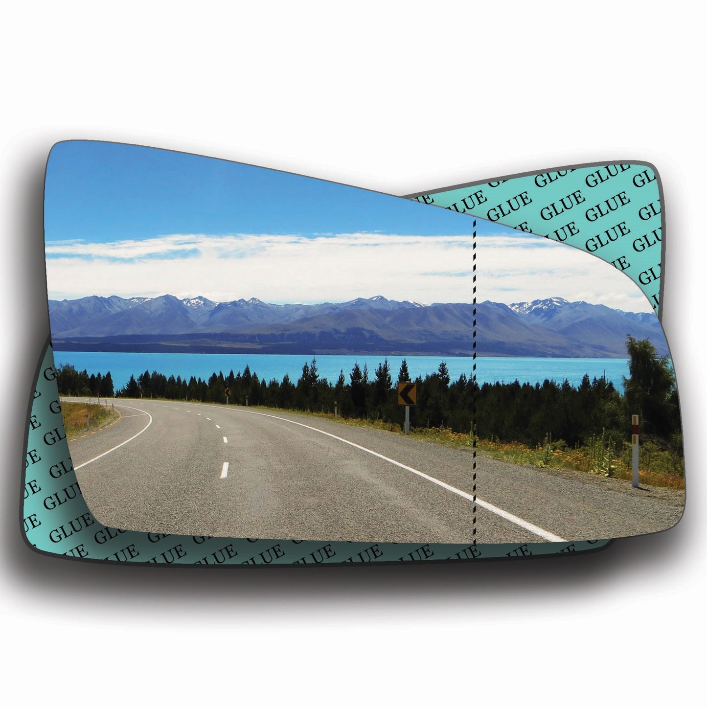 AGCP Spiegelglas für Opel Zafira B 2005 - 2009