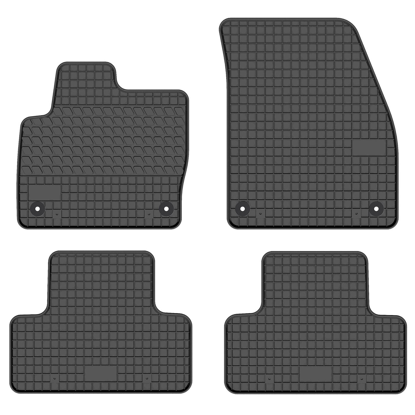 Motohobby Passform Gummi Fußmatten Set für Range Rover Evoque 2018 - 2025