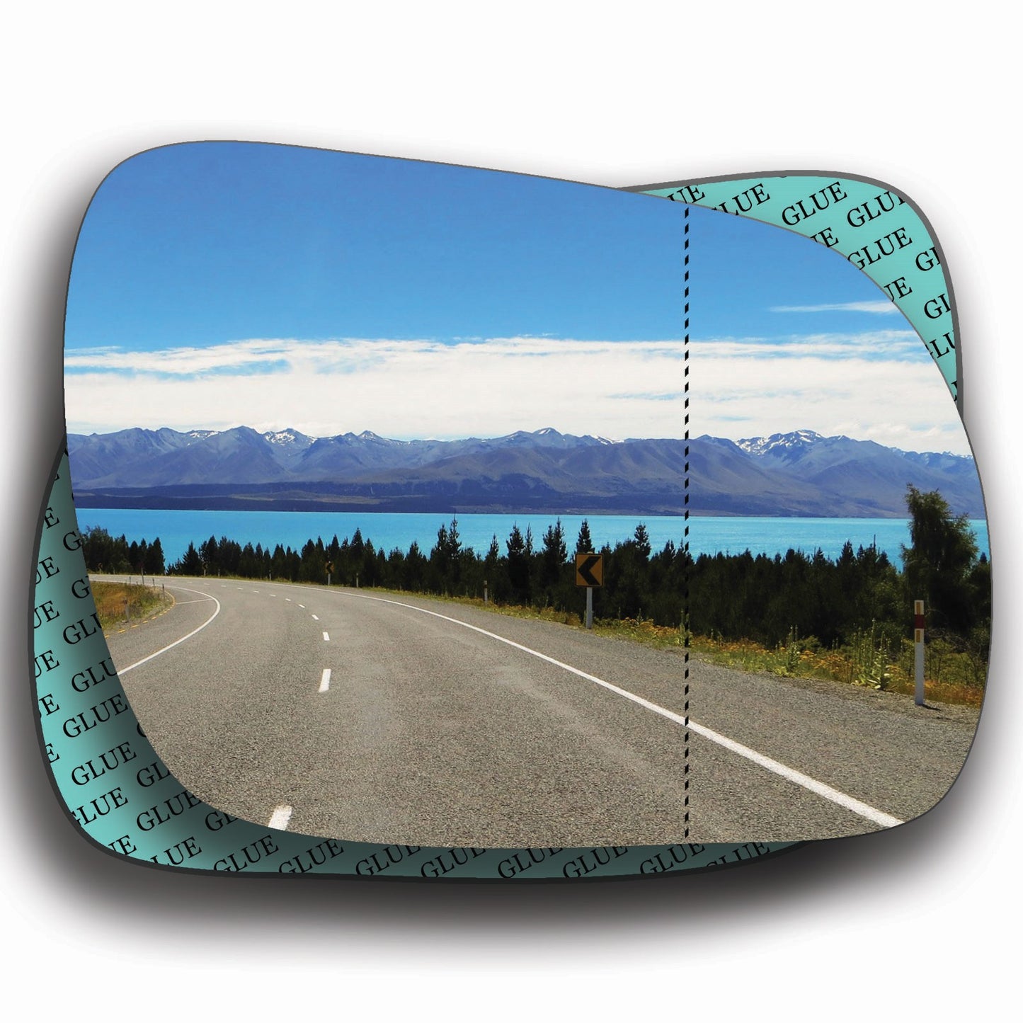 AGCP Spiegelglas für Nissan Murano 2003 - 2008
