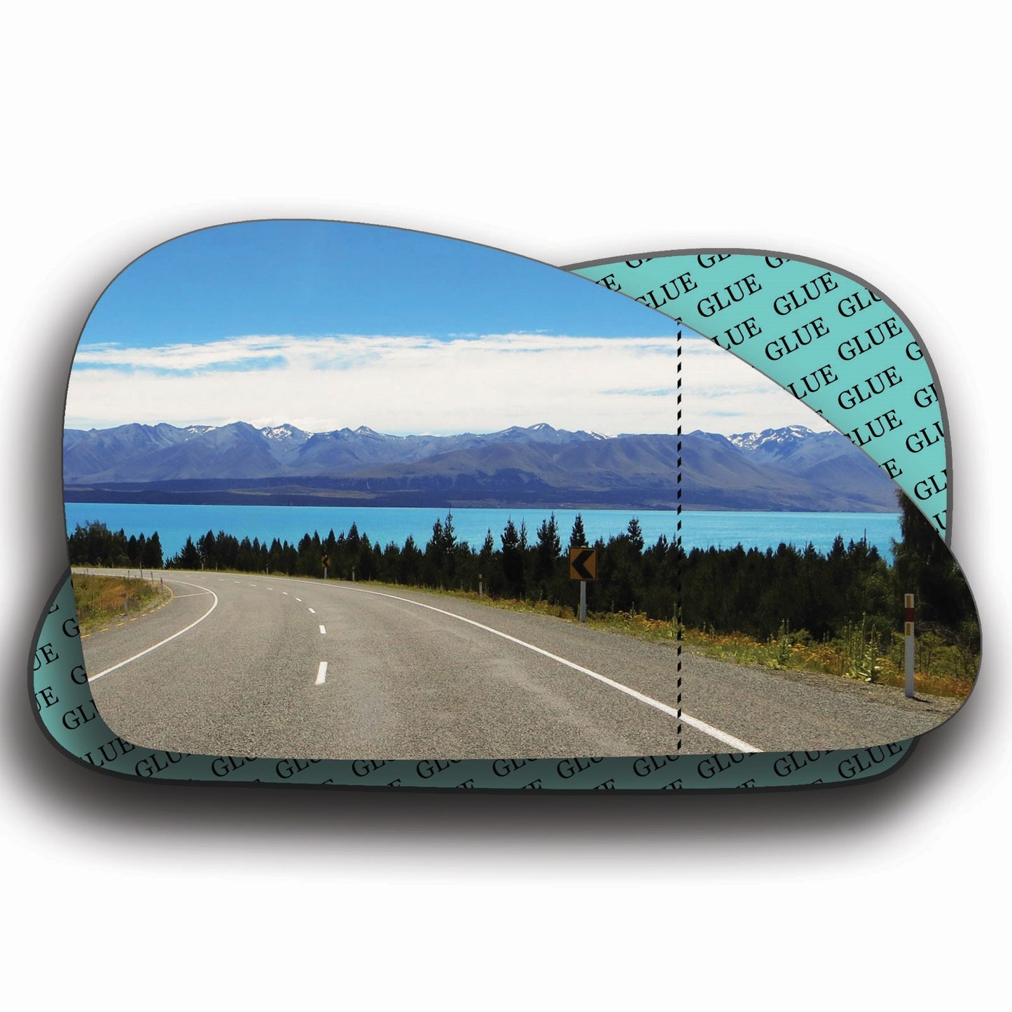 AGCP Spiegelglas für Ford Cougar 1998 - 2002