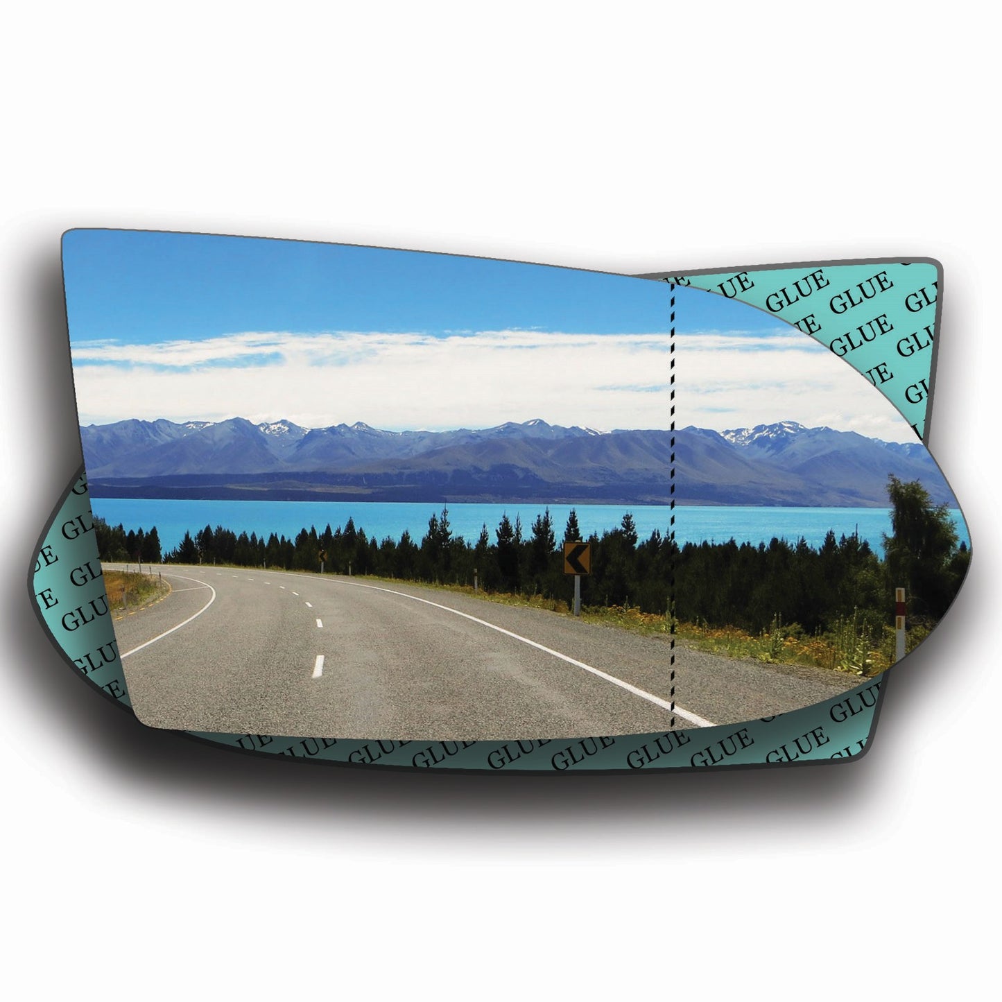 AGCP Spiegelglas für Vauxhall Zafira A 1999 - 2005