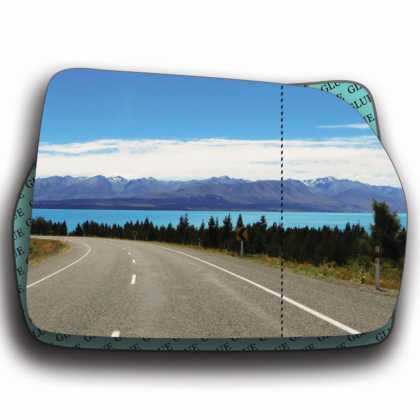 AGCP Spiegelglas für Kia Sportage 2007 - 2010